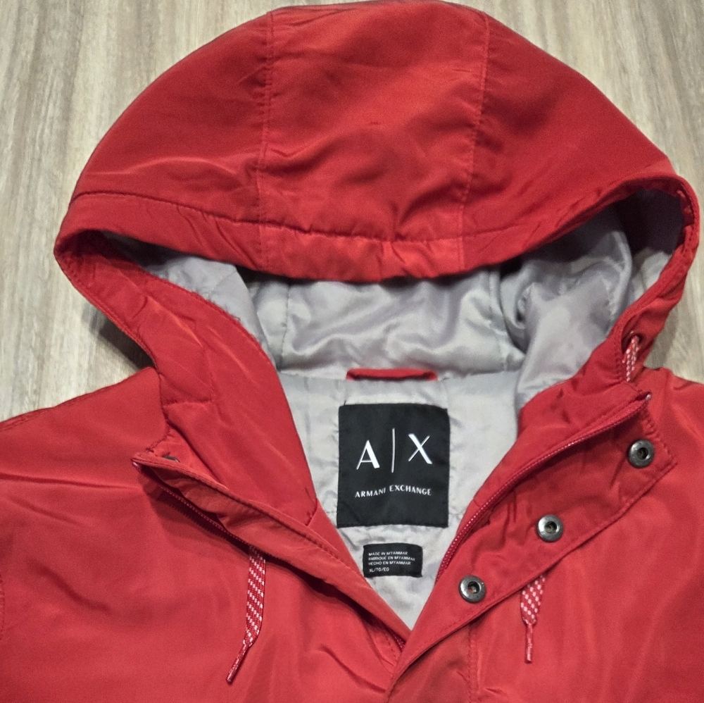 Armani Exchange Red Jacket